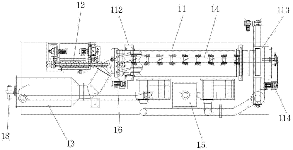 A dry incineration system