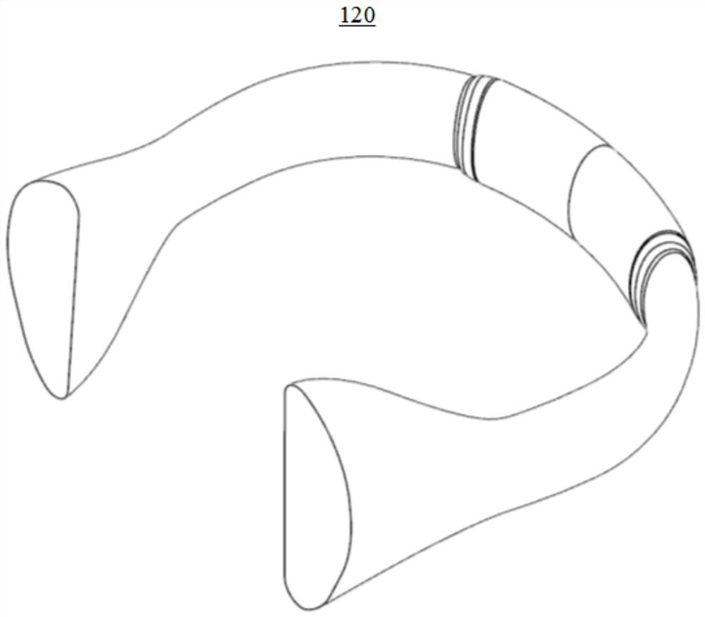 Head-mounted adjusting device and head-mounted display equipment