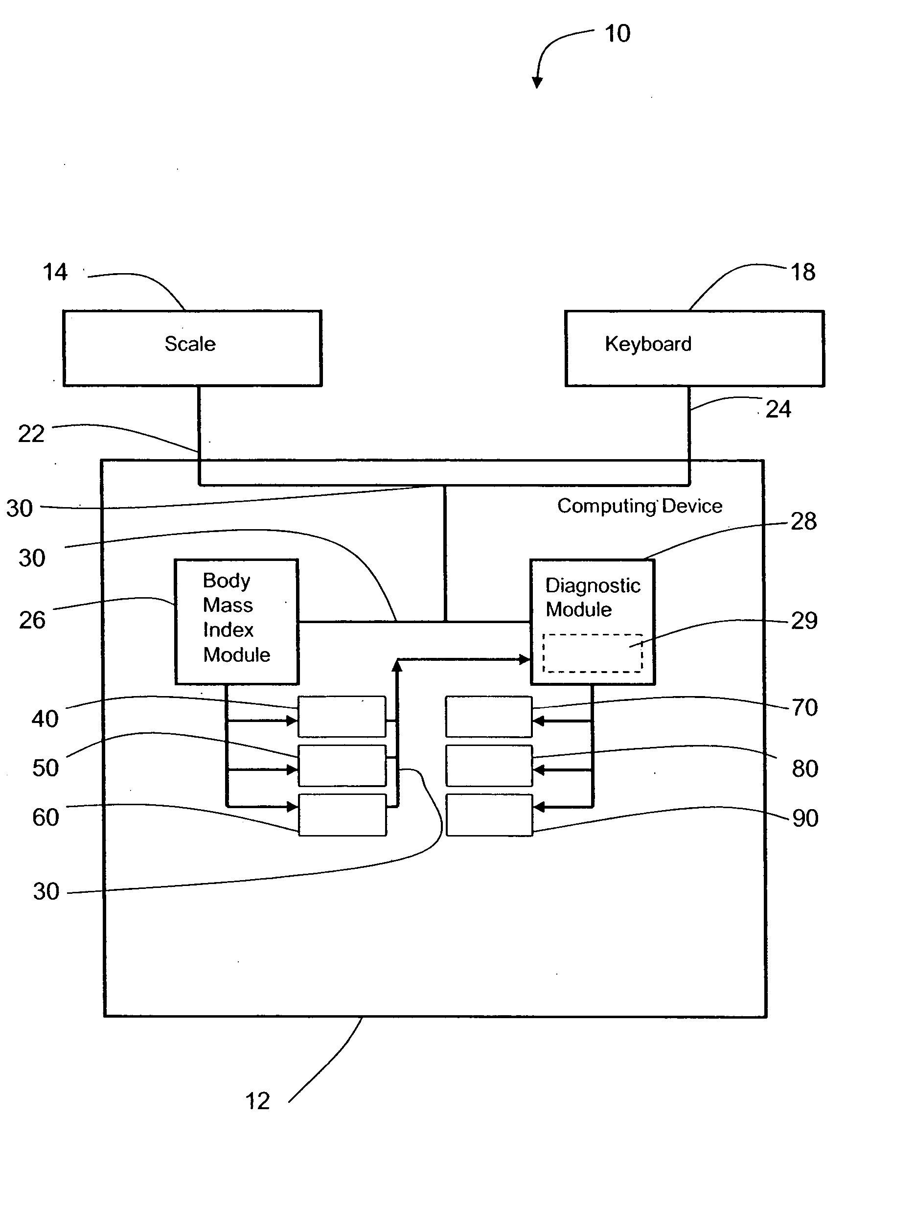 System and method for analyzing body mass