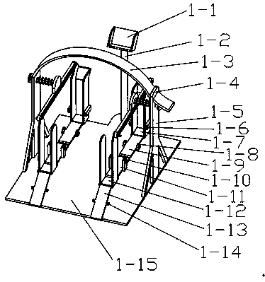 Injection fixing device with stabilizing mechanism for large dogs