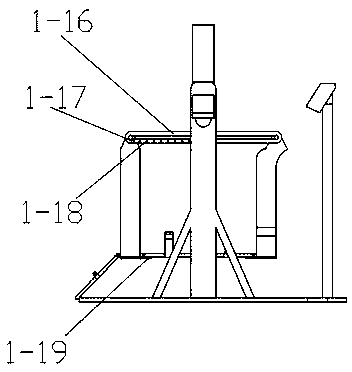 Injection fixing device with stabilizing mechanism for large dogs