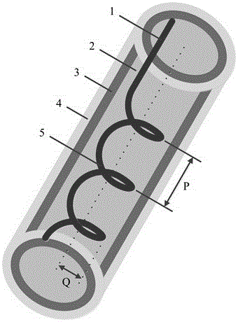 Er/Yb co-doped fiber for improving 1.5 mum laser efficiency