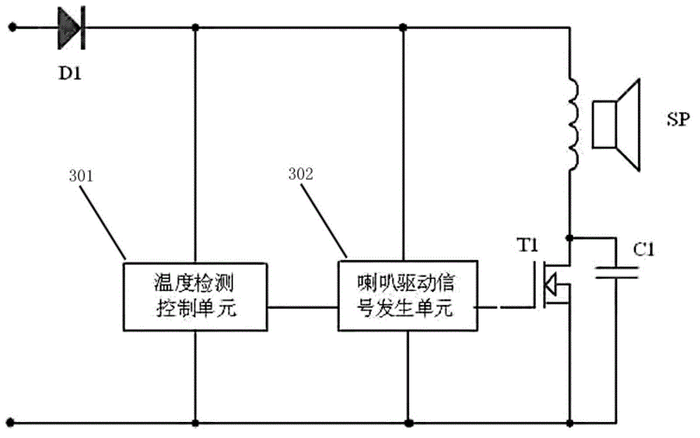 Motor vehicle horn long-time sounding protection method and circuit