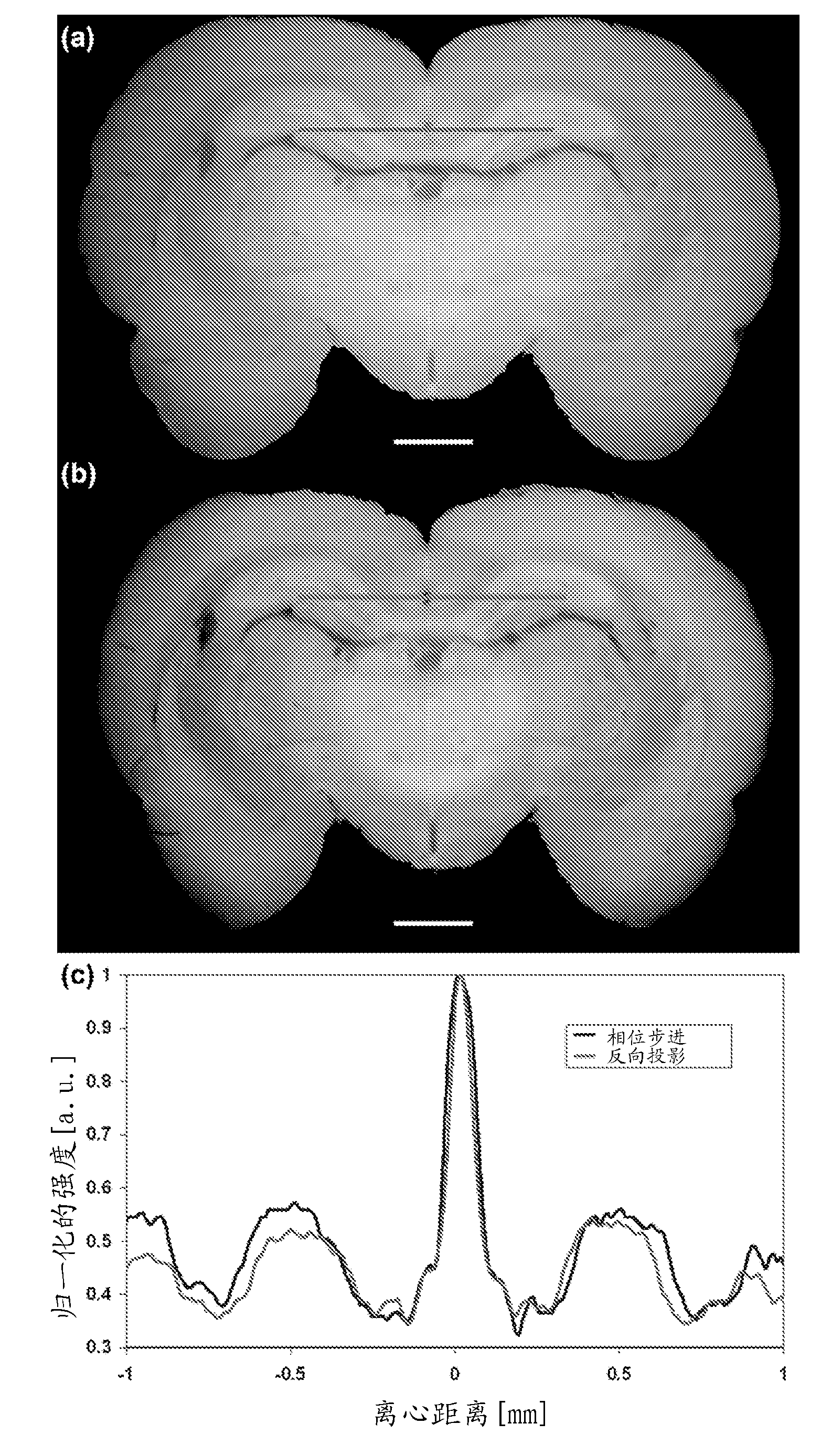 Low dose single step grating based X-ray phase contrast imaging