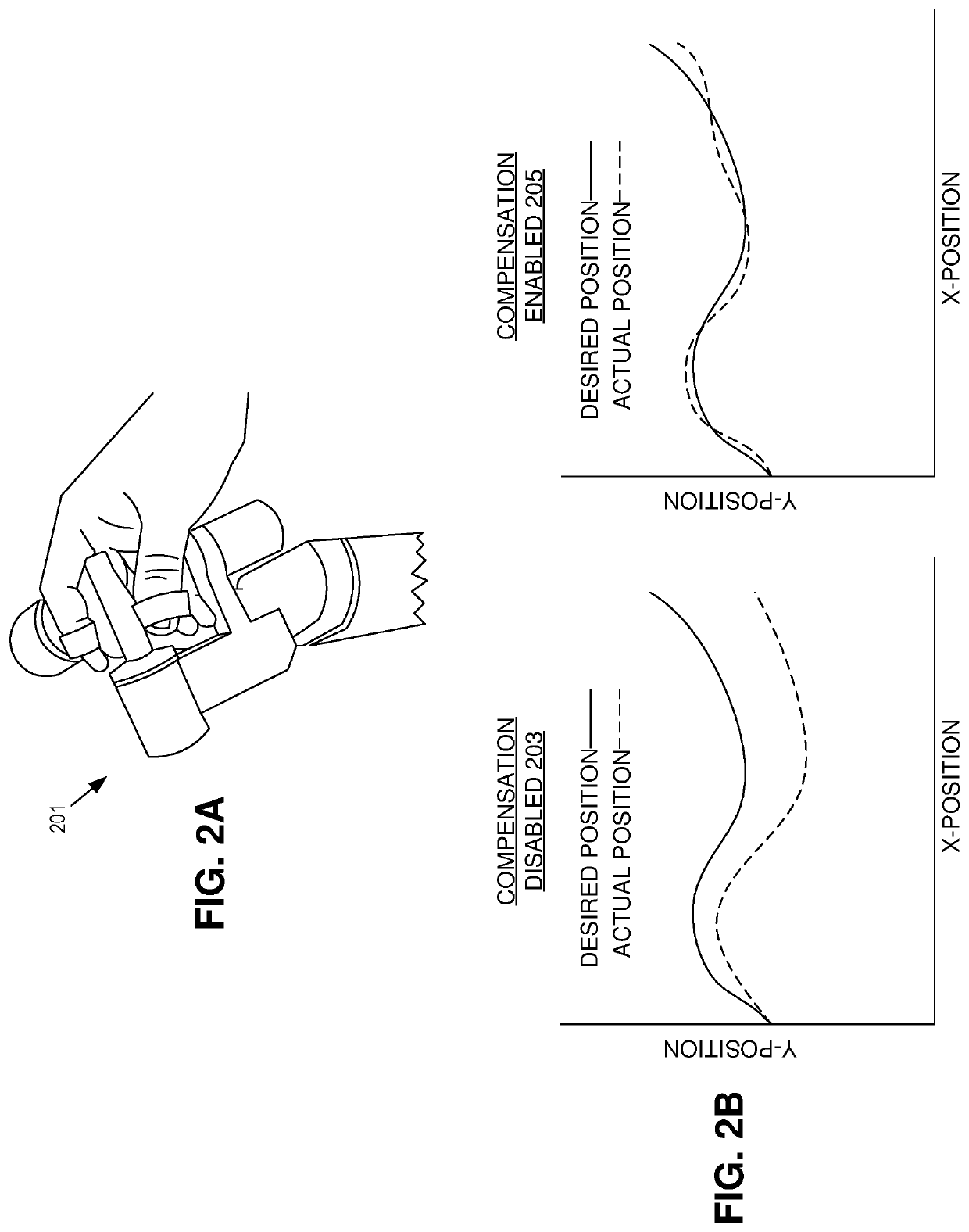 Motion execution of a robotic system