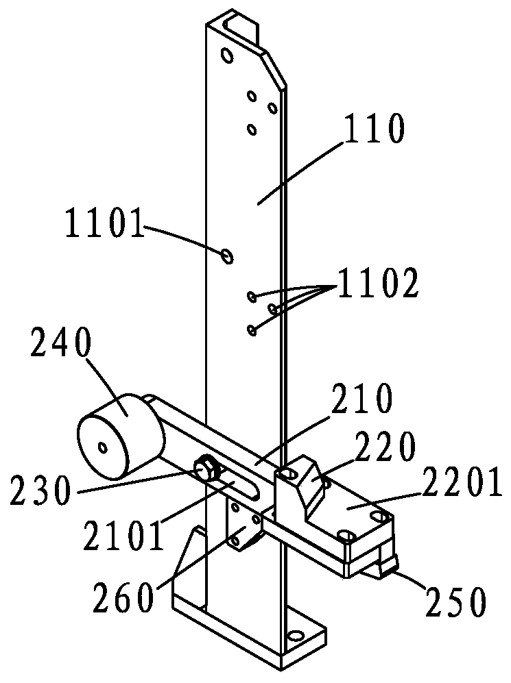 Multi-layer material vehicle capable of automatically taking materials