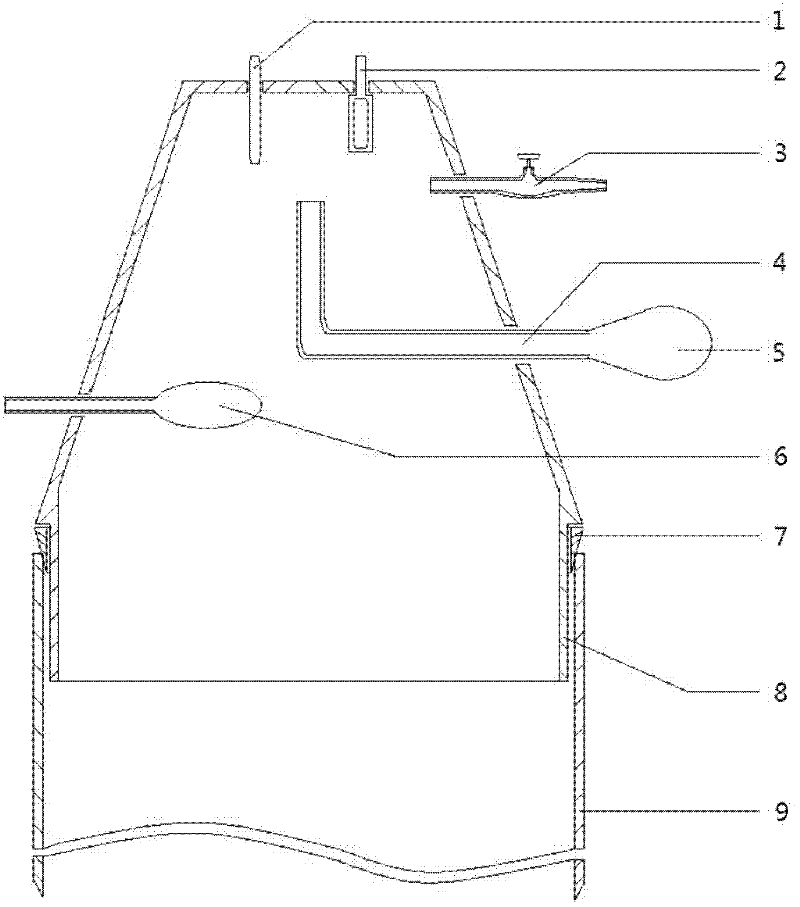 Gas collector for collecting soil gas