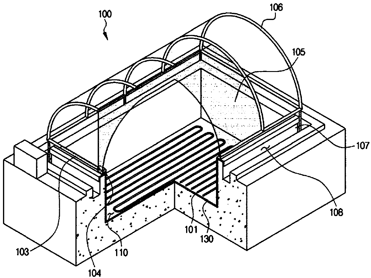 Eco-friendly livestock carcass disposal facility and burial disposal method