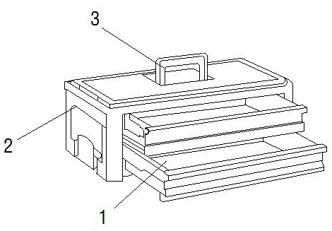 Automobile accessory box