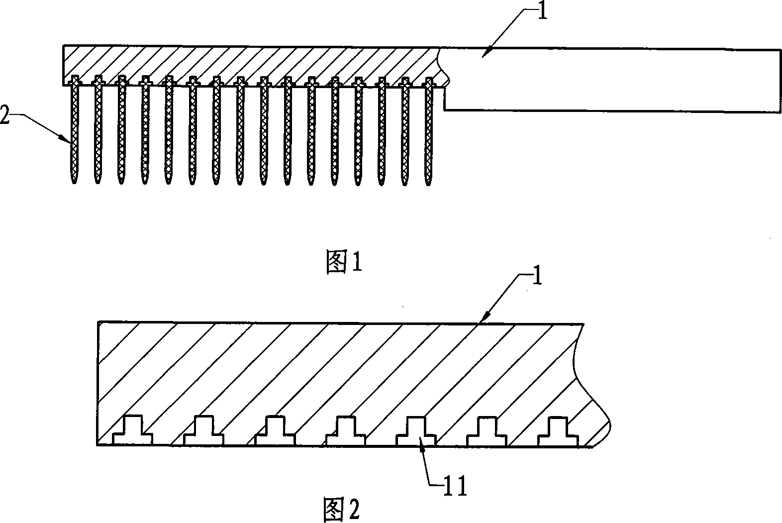 Facility for binding tied up hair