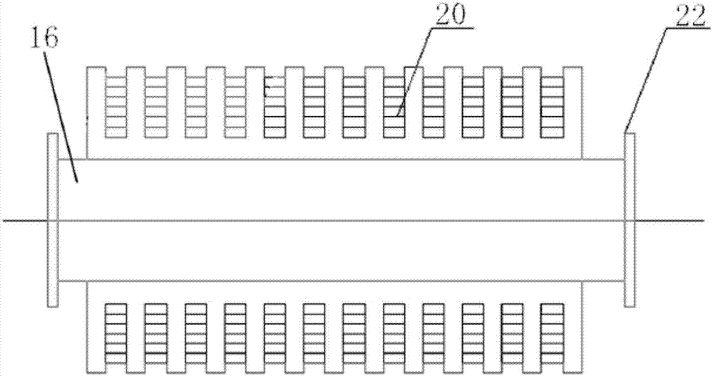 Power frequency modulation series resonance test system and test method thereof