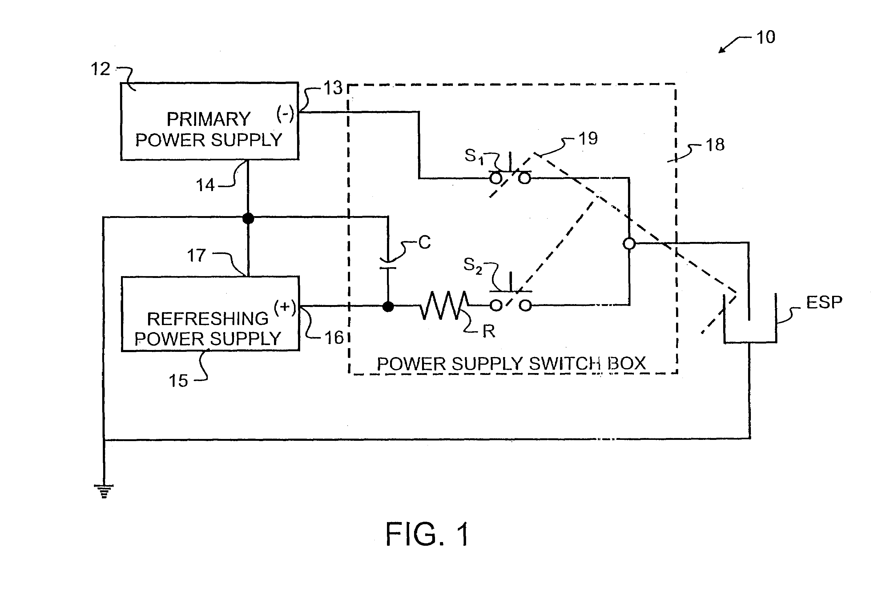 Polarity reversing circuit for electrostatic precipitator systems