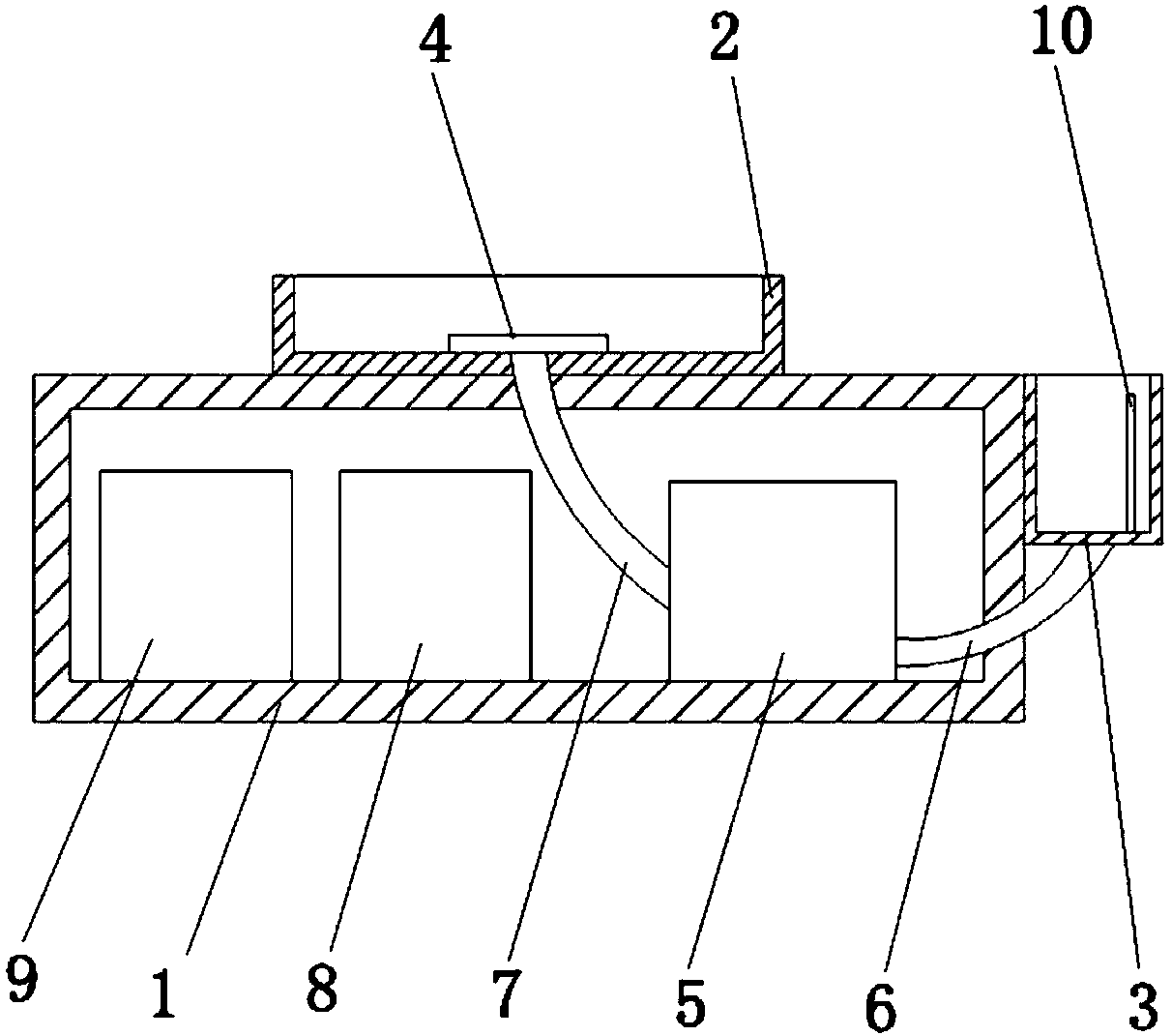 Rapid tin planting device for BGA chip