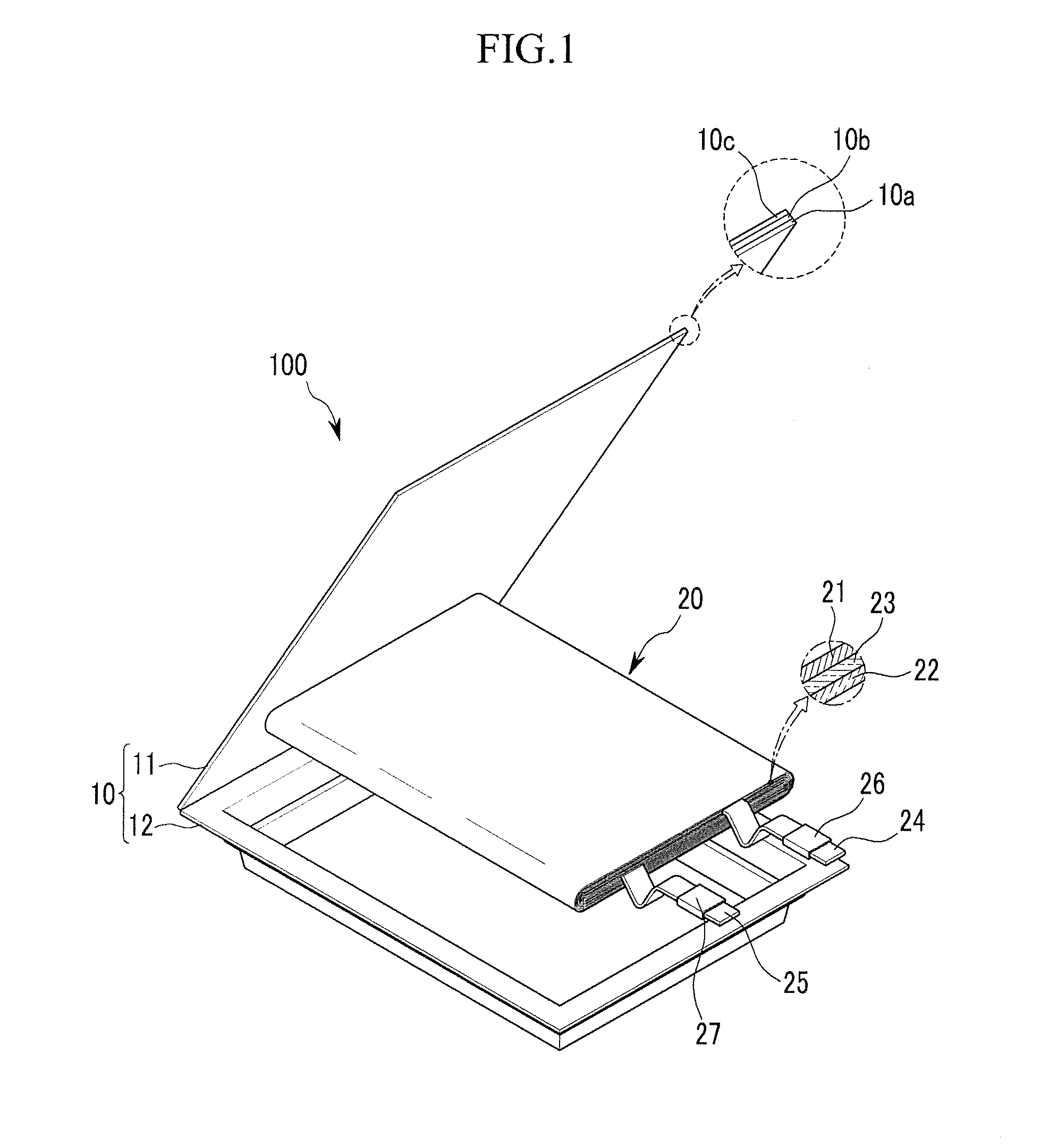 Pouch for rechargeable battery, fabricating method of the same, and rechargeable battery including the pouch