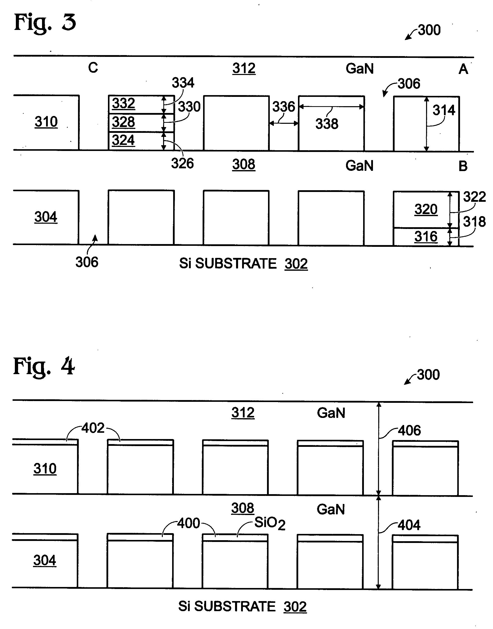 Gallium nitride-on-silicon interface