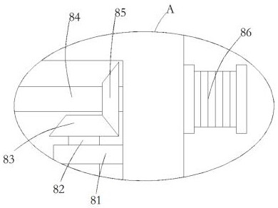 Filtering classification type plant simple environment-friendly dust removal device