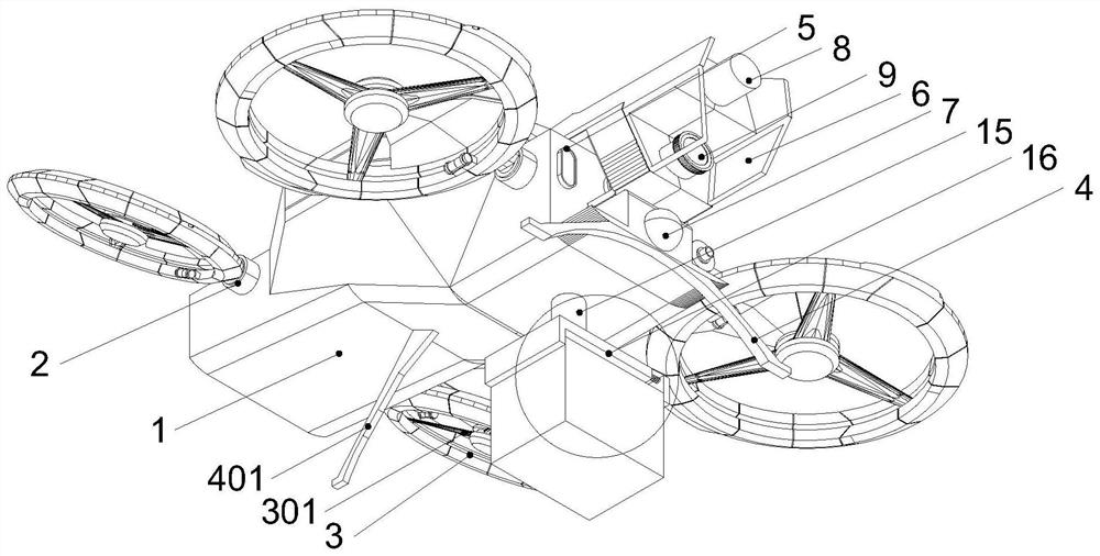 High-precision obstacle-avoiding medical logistics unmanned aerial vehicle