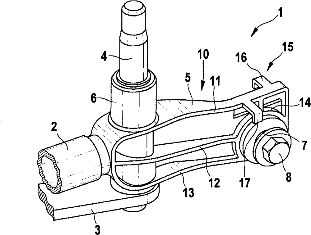 Wiper system, method for the installation of a wiper system, and motor vehicle