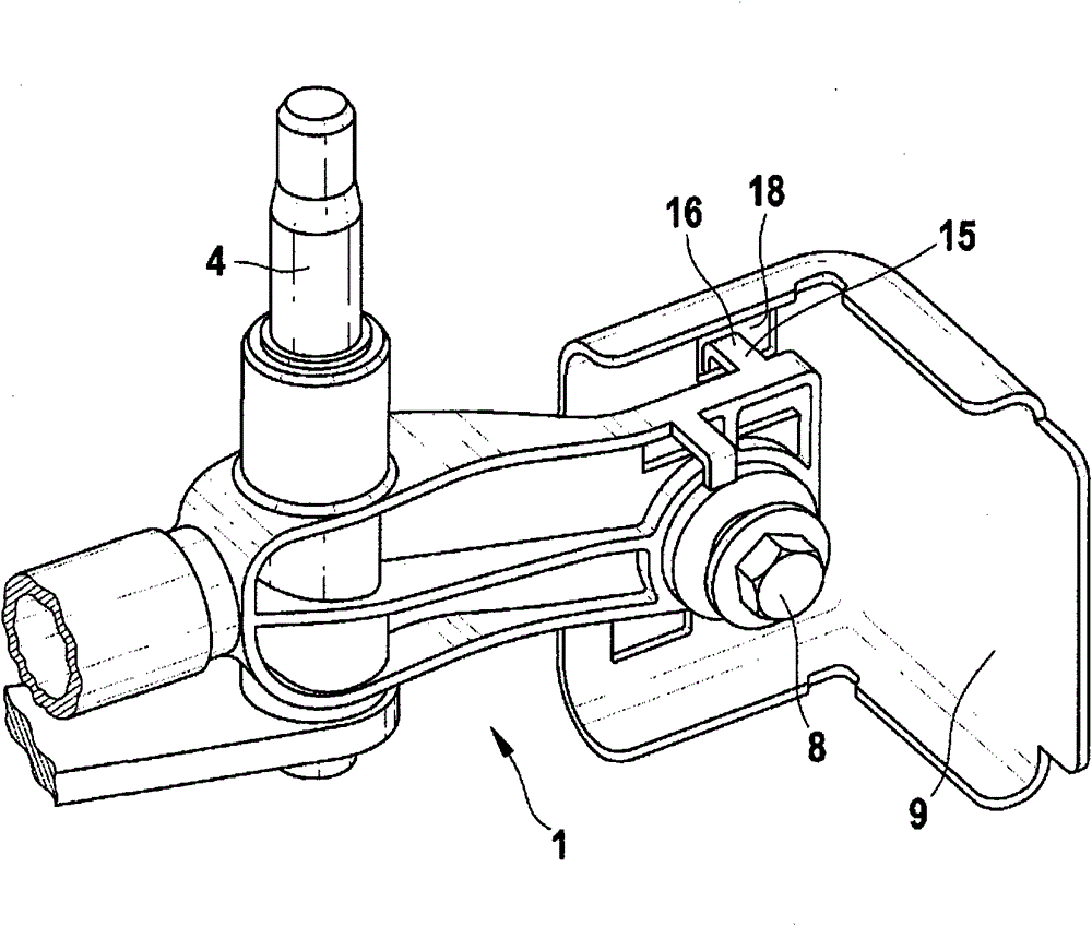 Wiper system, method for the installation of a wiper system, and motor vehicle