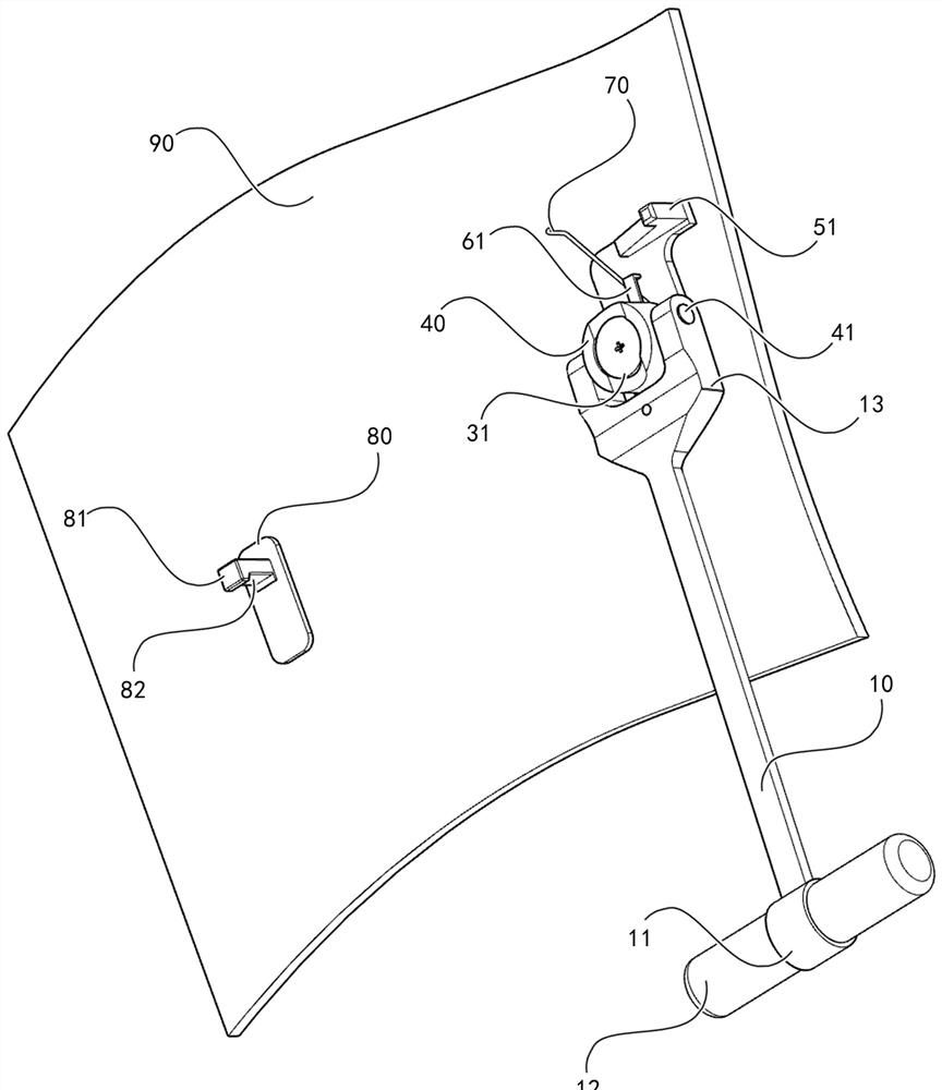 A window breaker for fixed vehicle window tempered glass