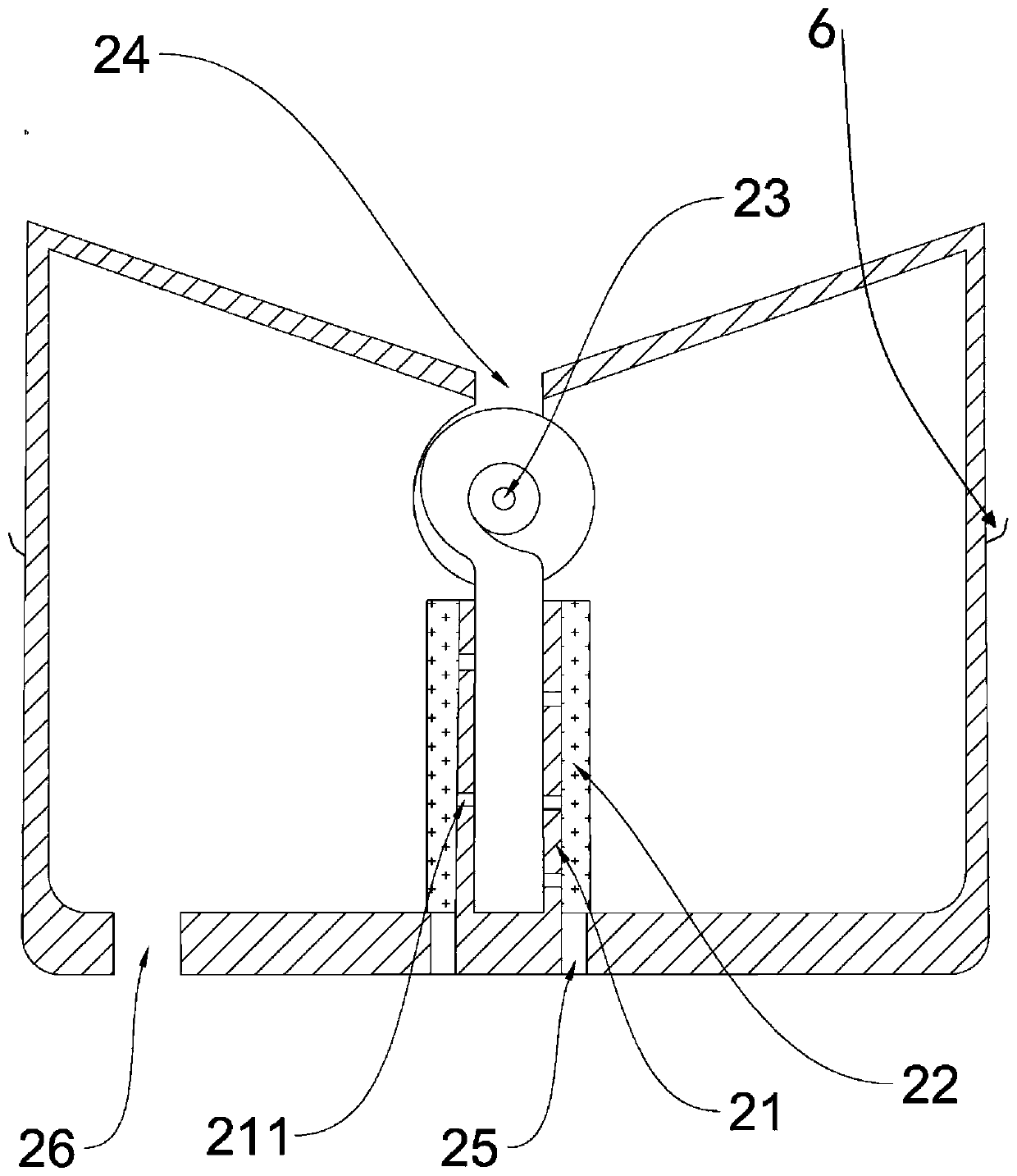 Nanofiltration device with high purification rate