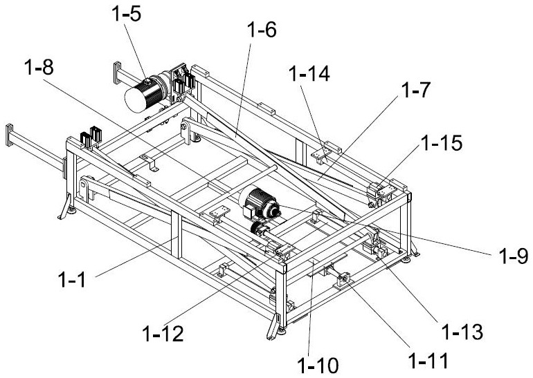 A hot pressing production line for door processing