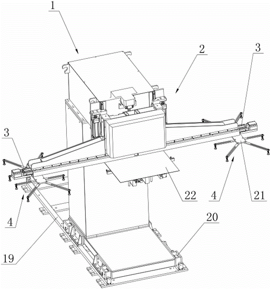 Automated device for long-distance conveying