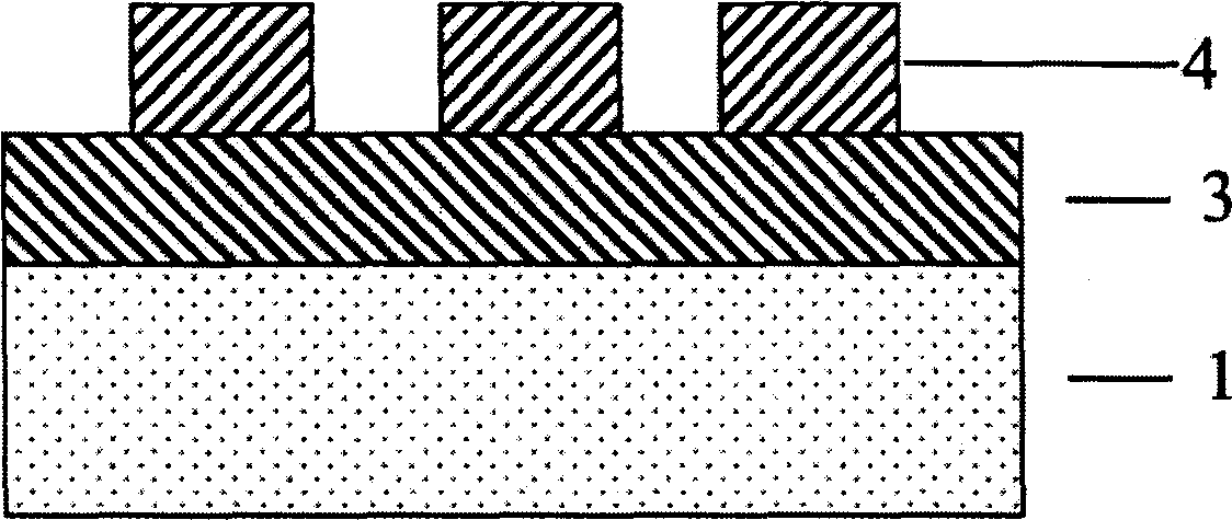 Method for preparing ridge-shape light-wave-guide of optical crystal by ion injection method