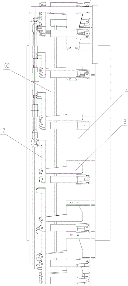 Sealing device of charging and discharging ends of rotary cylindrical type device