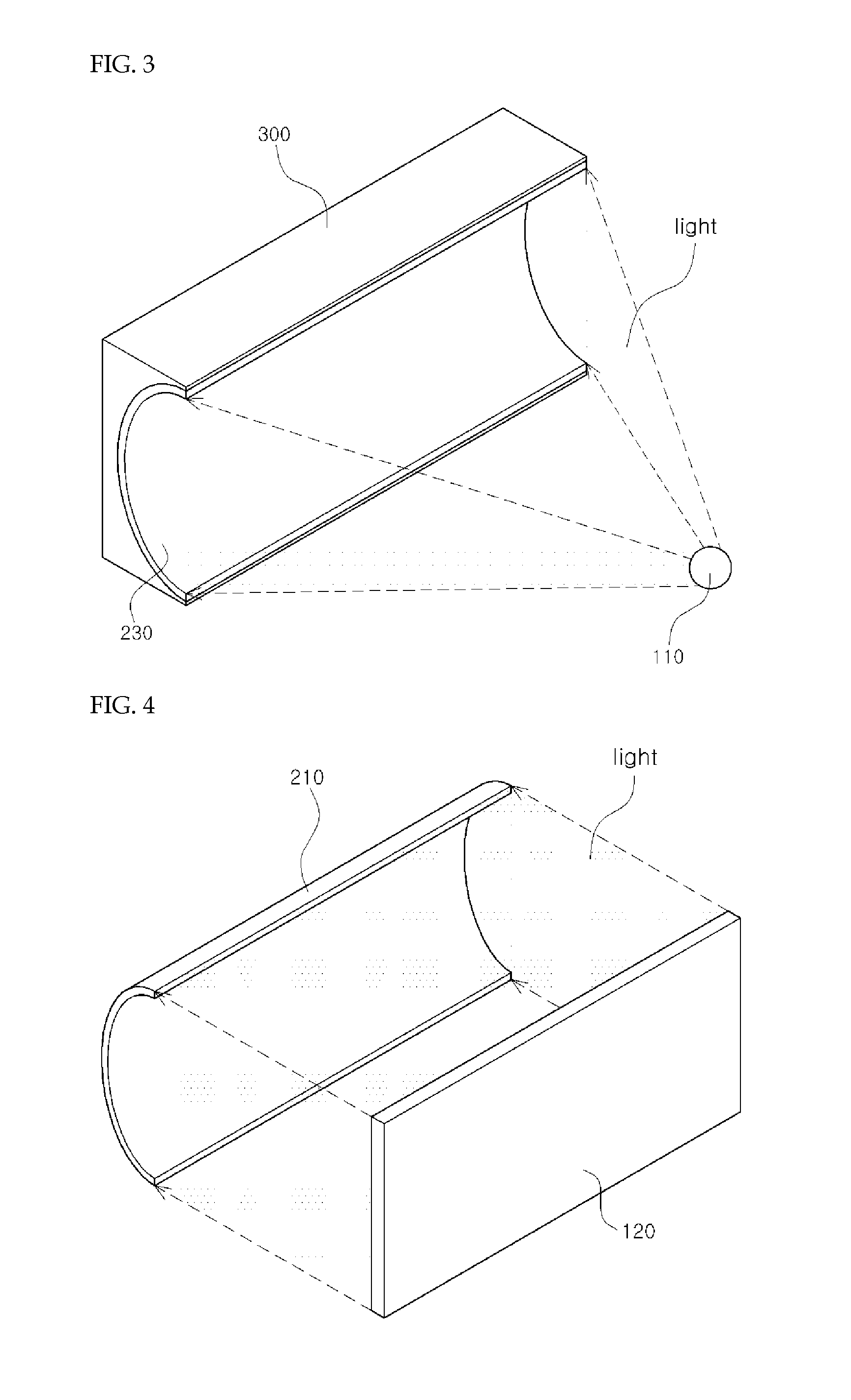 Curved surface display device