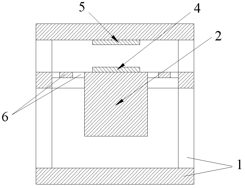 Compound vibration energy collector based on piezoelectricity and static electricity