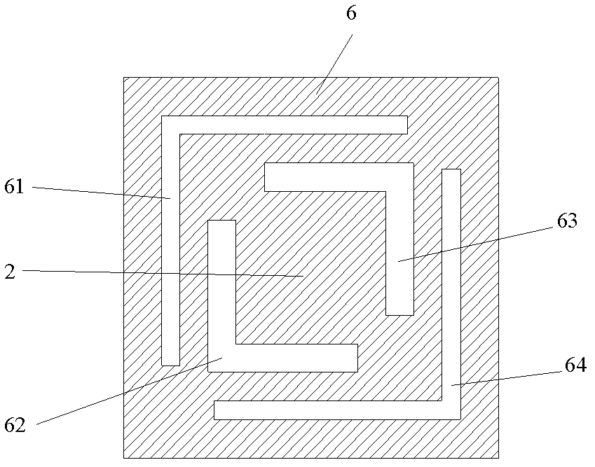 Compound vibration energy collector based on piezoelectricity and static electricity