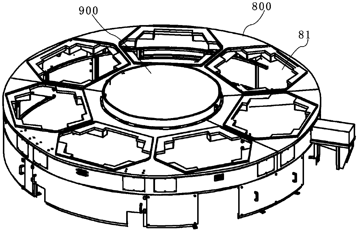 Full-automatic stone-like brick making machine and brick making method