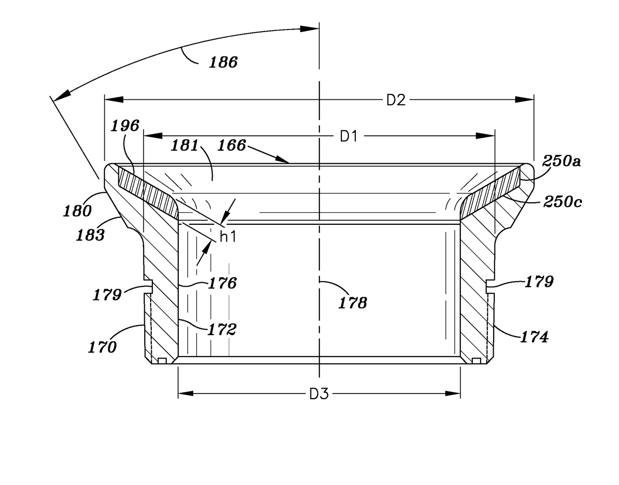 Valve seats for use in fracturing pumps