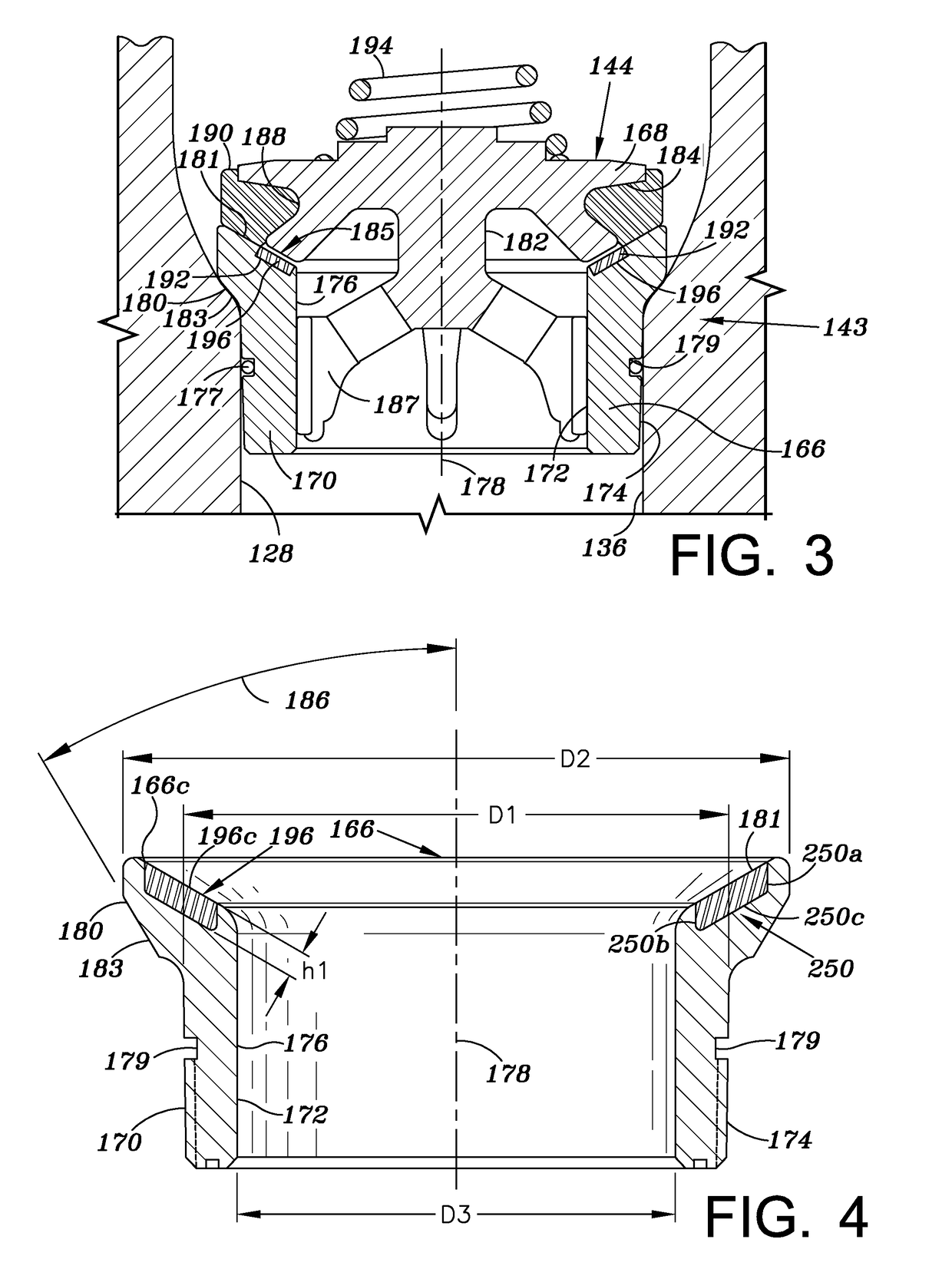 Valve seats for use in fracturing pumps