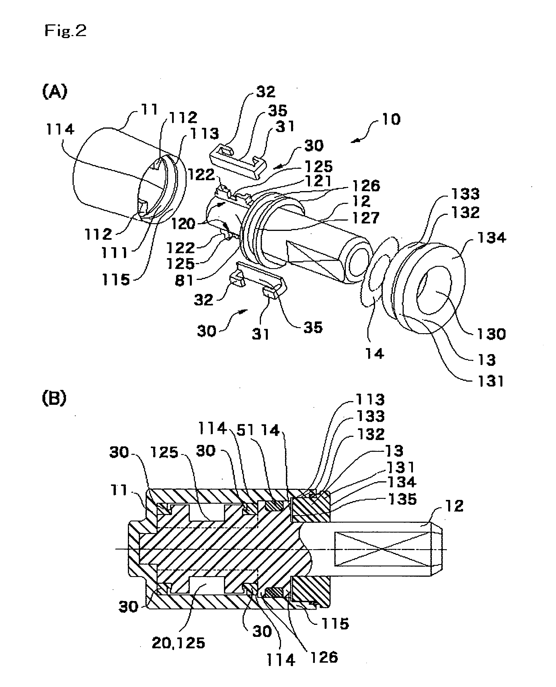 Damper device and manufacturing method for damper device