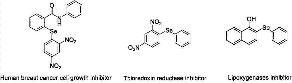 Method for synthesizing asymmetric diaryl mono-selenide compound