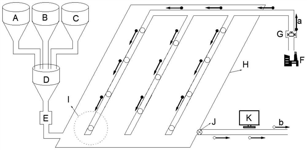 Tailing carbonization cemented filling method