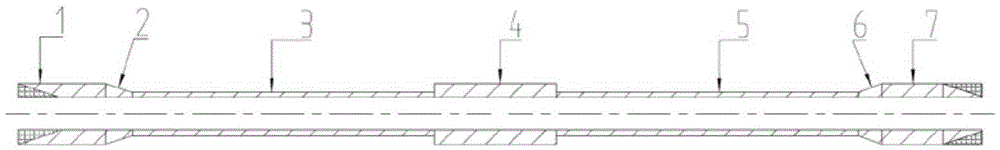 A sound insulation body for acoustic wave telemetry while drilling