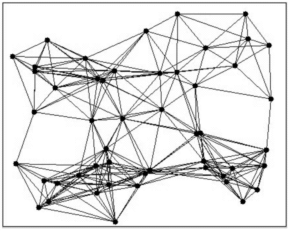 Distributed topology control method for cognitive Ad Hoc network