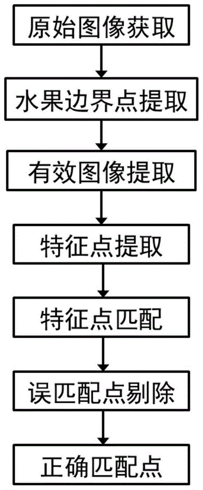 A Fast Matching Calculation Method for Fruit Images