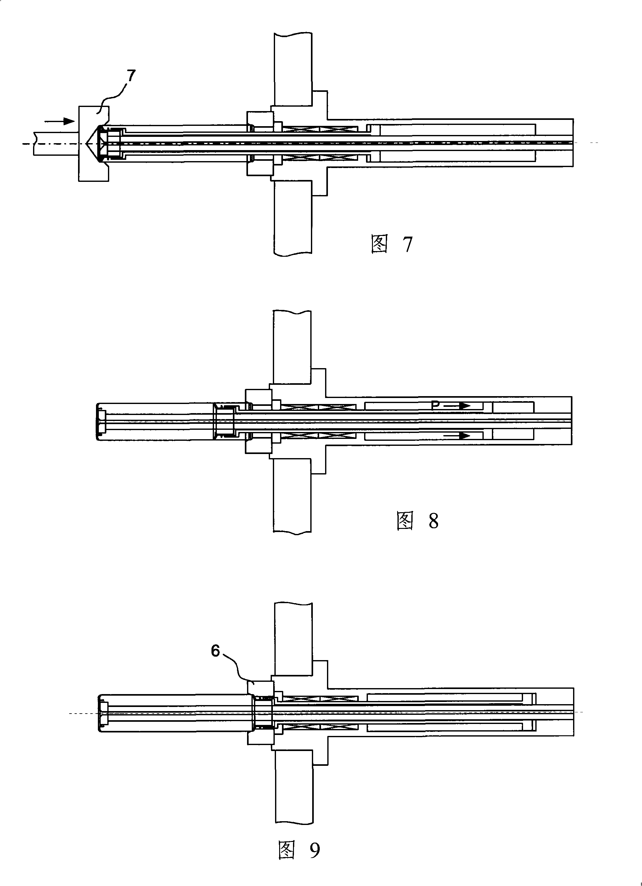 Device for making tubular containers