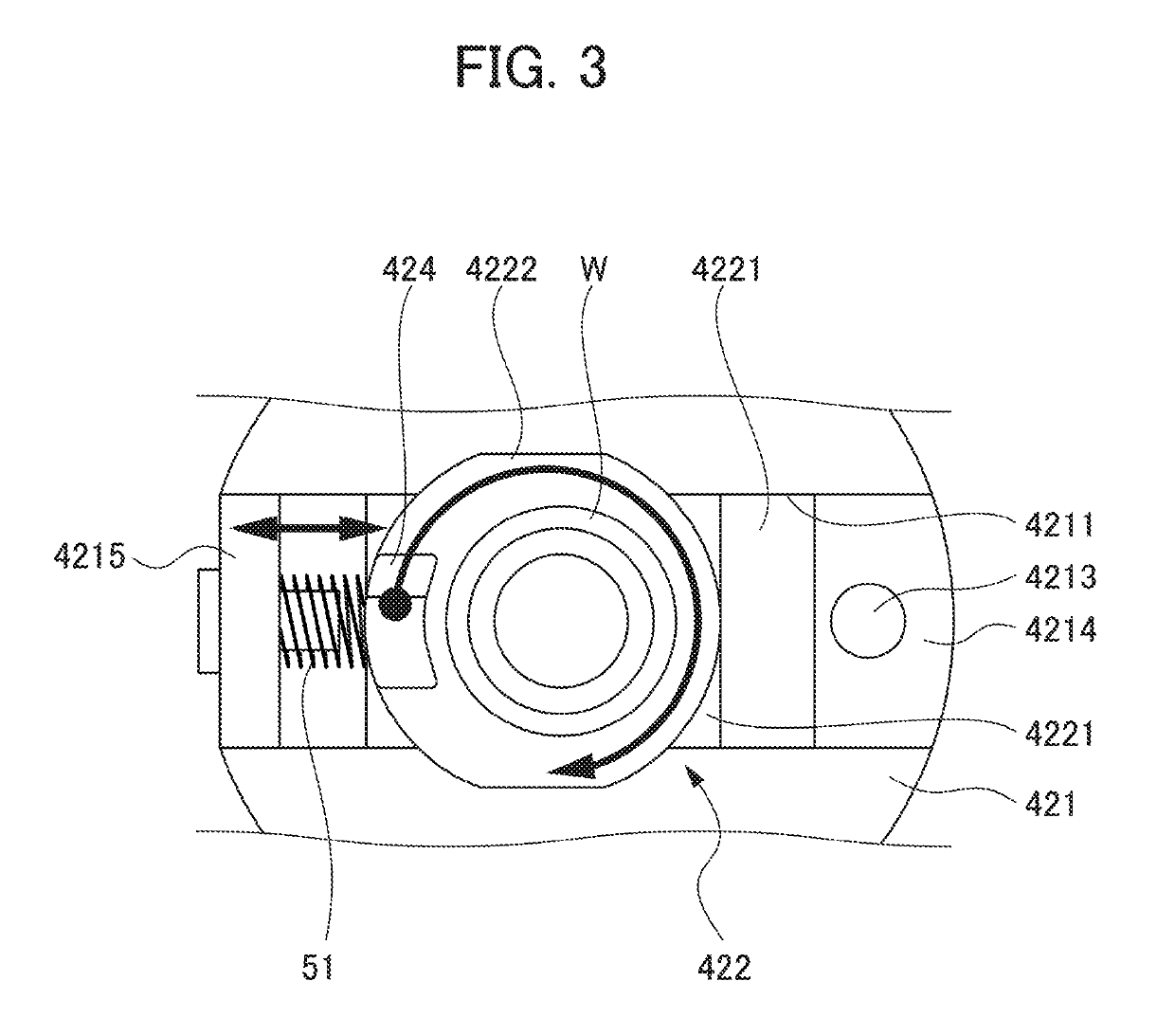 Flexible ring fitting device