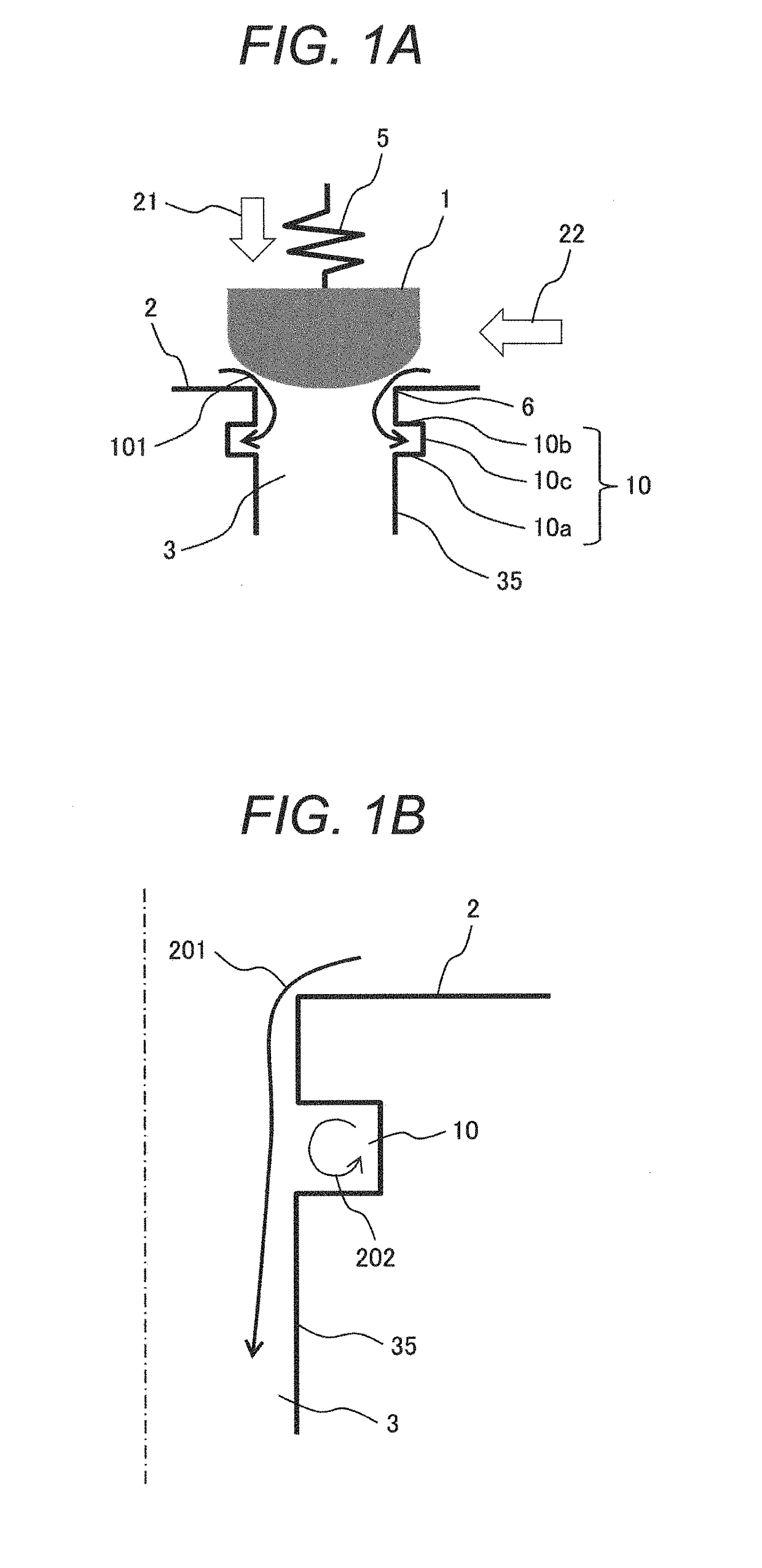 Valve structure, and hydraulic device, fluid machine, and machine, each having same