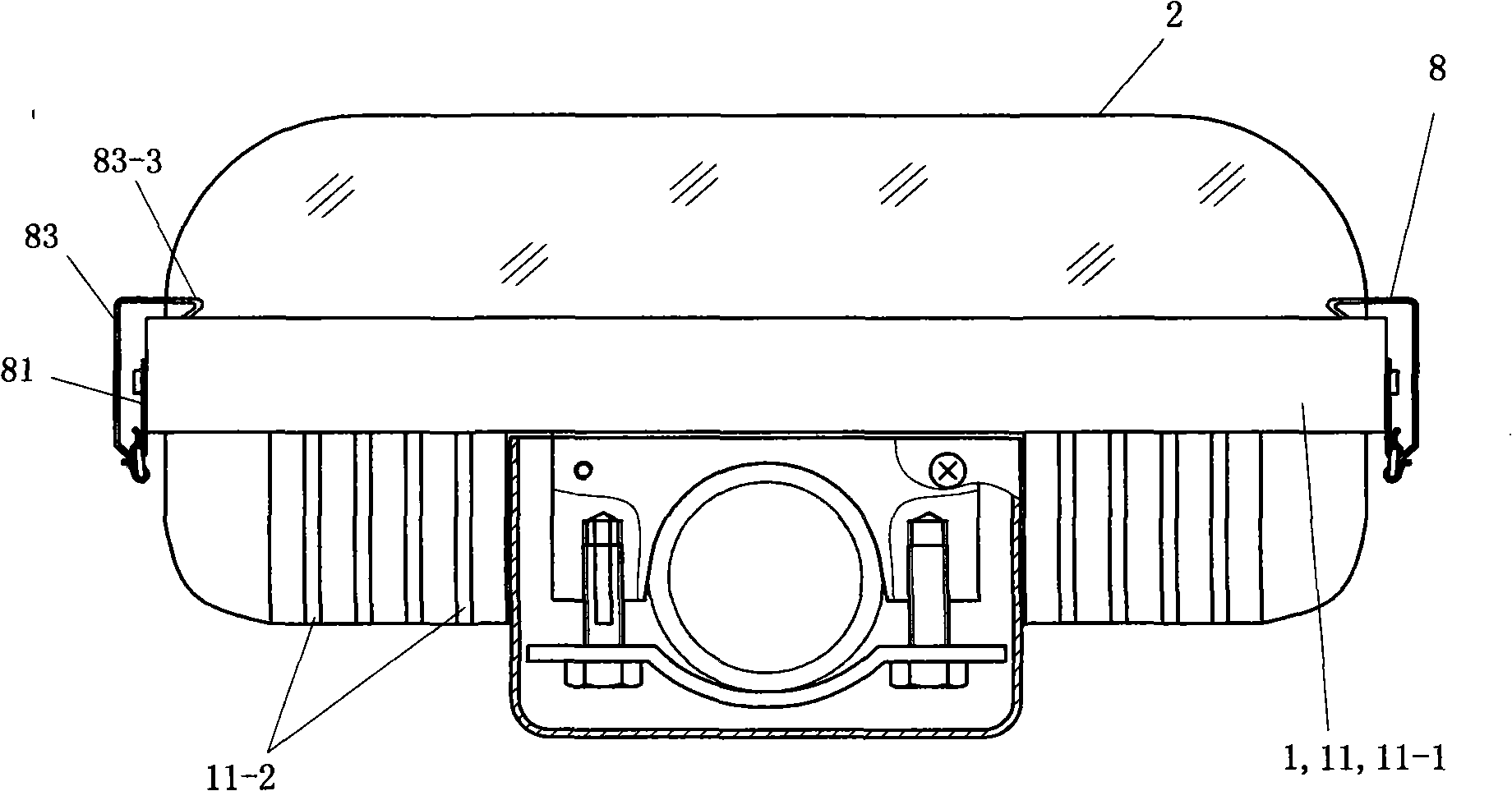 High-power LED road lamp