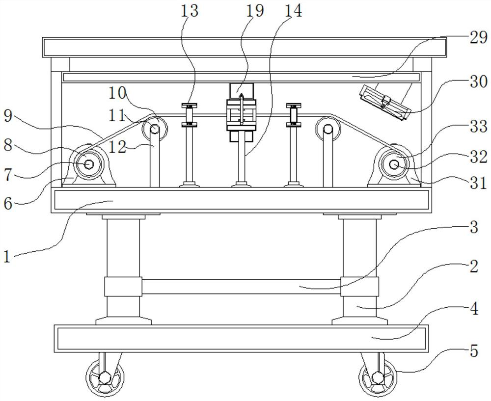 Antistatic treatment device for drying and shaping tow