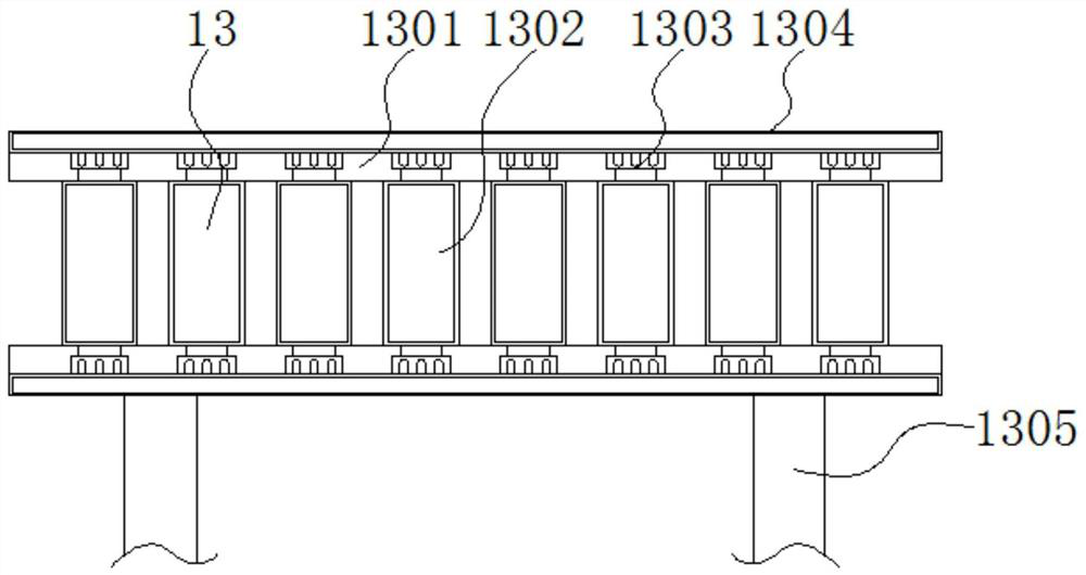 Antistatic treatment device for drying and shaping tow