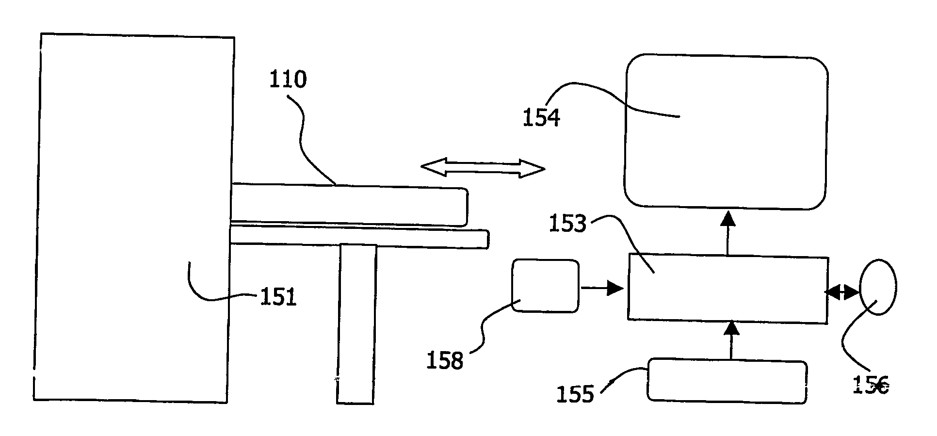 Image viewing system and method for generating filters for filtering image features according to their type