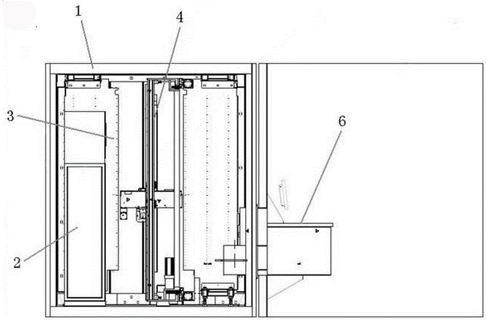 Fully automatic safe deposit box export