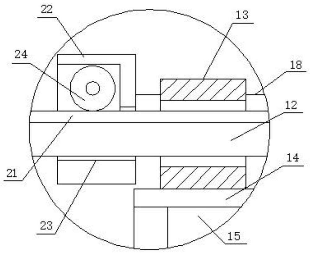 High-rise building construction rainwater recycling device and method thereof